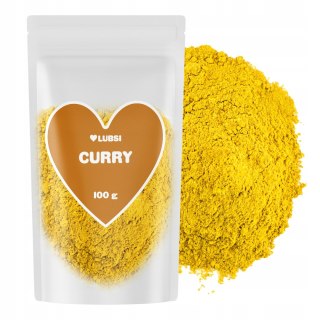 Curry mielone przyprawa indyjska 100g LUBSI aromatyczna doskonała jakość