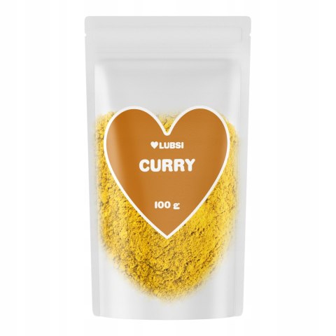 Curry mielone przyprawa indyjska 100g LUBSI aromatyczna doskonała jakość