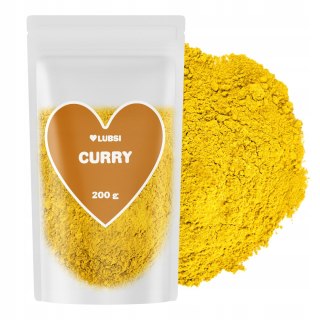 Curry mielone przyprawa indyjska 200g LUBSI aromatyczna doskonała jakość