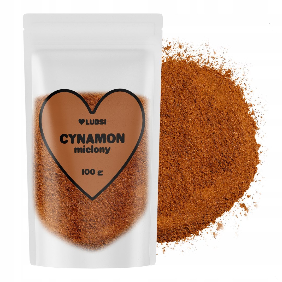 Cynamon mielony 100 g LUBSI do podstawowej szafki przypraw
