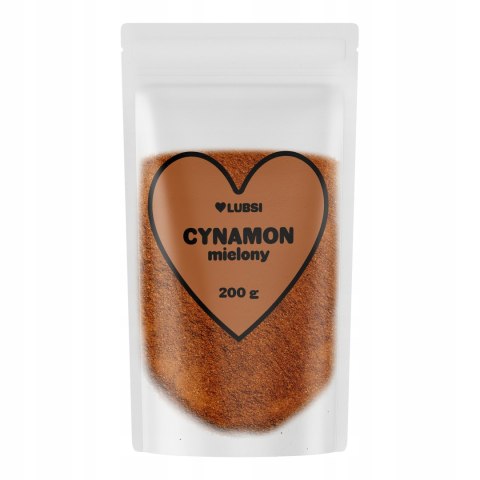 Cynamon mielony 200g LUBSI wysoka jakość aromatyczny naturalny
