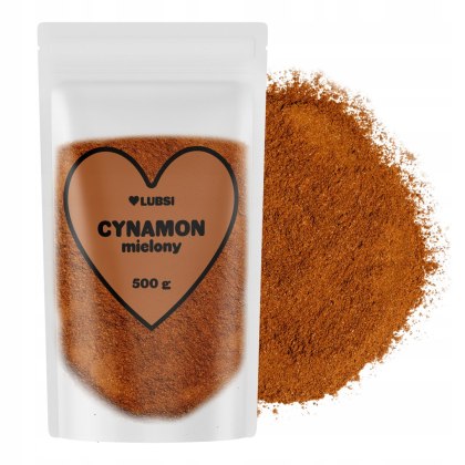 Cynamon mielony 500g LUBSI wysoka jakość aromatyczny naturalny