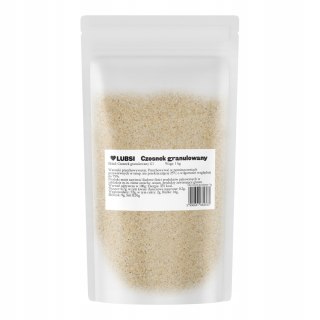 Czosnek granulowany suszony przyprawa 1kg LUBSI aromatyczny naturalny