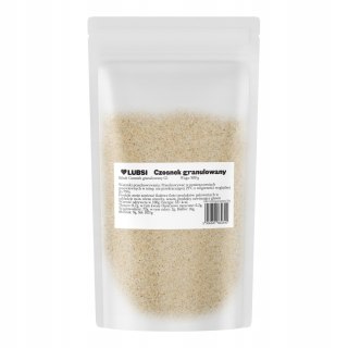 Czosnek granulowany suszony przyprawa 500g LUBSI aromatyczny naturalny
