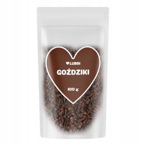 Goździki całe przyprawa 100g LUBSI suszone aromatyczne naturalne grzaniec