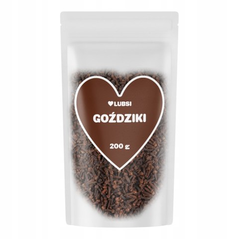 Goździki całe przyprawa 200g LUBSI suszone aromatyczne naturalne grzaniec