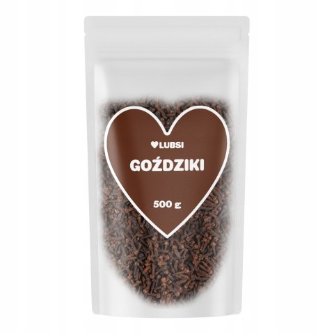 Goździki całe przyprawa 500g LUBSI suszone aromatyczne naturalne grzaniec