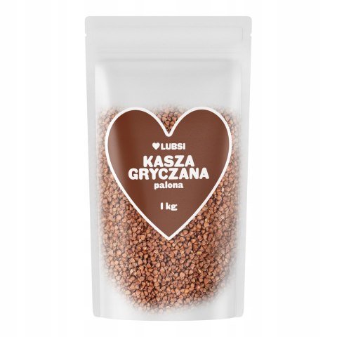 Kasza gryczana palona 1kg LUBSI wysoka jakość naturalna gryka prażona