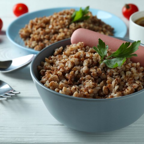 Kasza gryczana palona 1kg LUBSI wysoka jakość naturalna gryka prażona