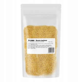 Kasza jaglana polska sypka 1kg LUBSI naturalna wysoka jakość