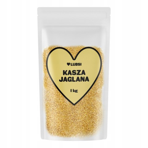 Kasza jaglana polska sypka 1kg LUBSI naturalna wysoka jakość