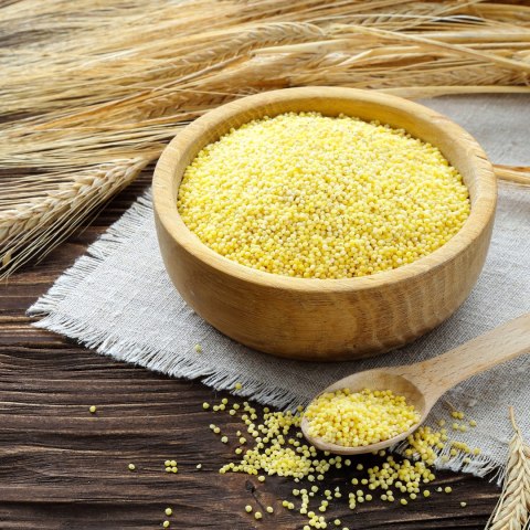 Kasza jaglana polska sypka 1kg LUBSI naturalna wysoka jakość