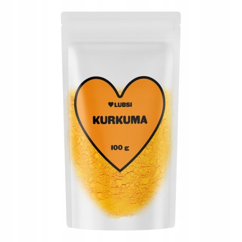 Kurkuma mielona przyprawa 100g LUBSI aromatyczna naturalna wysoka jakość