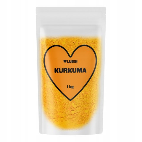Kurkuma mielona przyprawa 1kg LUBSI aromatyczna naturalna wysoka jakość