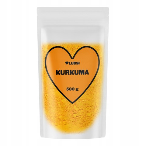 Kurkuma mielona przyprawa 500g LUBSI aromatyczna naturalna wysoka jakość