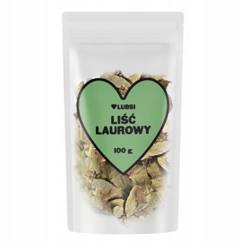 Liść laurowy przyprawa 100g LUBSI liście laurowe aromatyczne naturalne