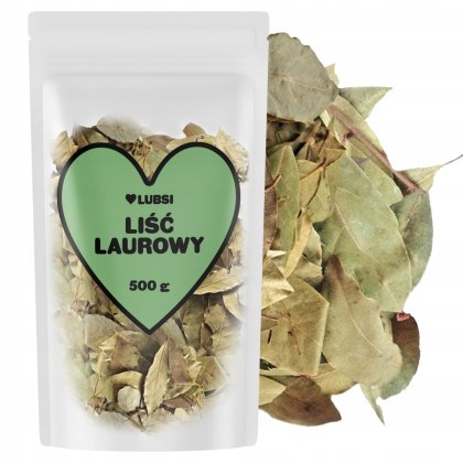 Liść laurowy przyprawa 500g LUBSI liście laurowe aromatyczne naturalne