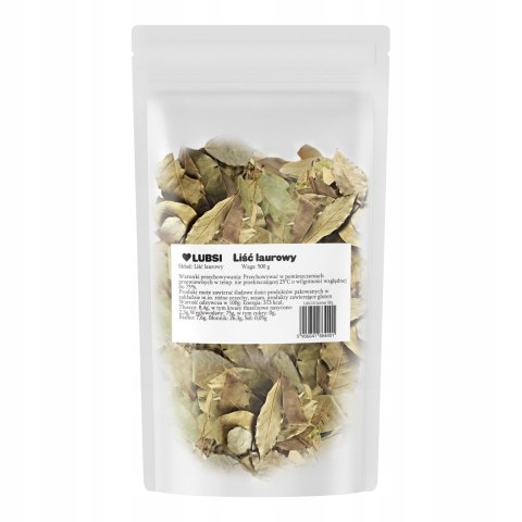 Liść laurowy przyprawa 500g LUBSI liście laurowe aromatyczne naturalne