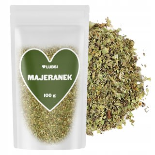 Majeranek suszony przyprawa liść 100g LUBSI aromatyczny wysoka jakość