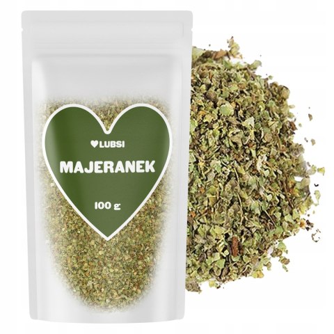 Majeranek suszony przyprawa liść 100g LUBSI aromatyczny wysoka jakość