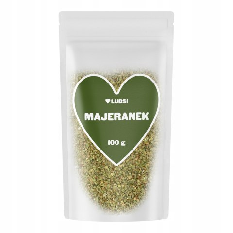 Majeranek suszony przyprawa liść 100g LUBSI aromatyczny wysoka jakość