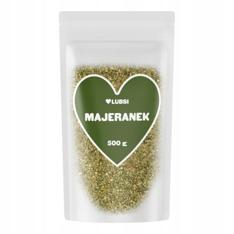 Majeranek suszony przyprawa liść 500g LUBSI aromatyczny wysoka jakość