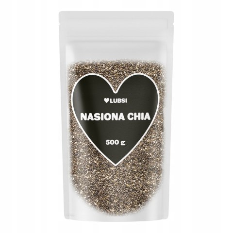 Nasiona chia 500g LUBSI szałwia hiszpańska nasiona wysoka jakość naturalne