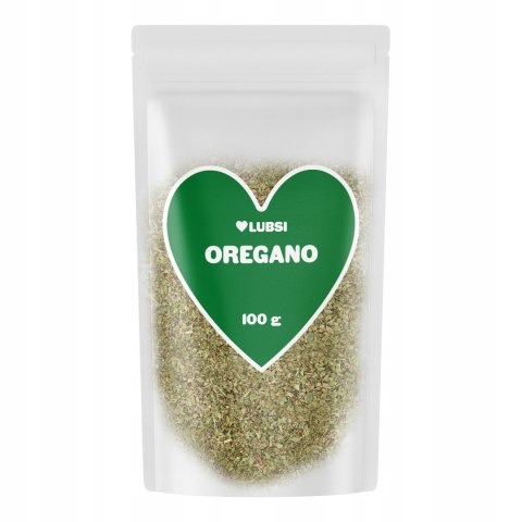 Oregano suszone przyprawa liść 100g LUBSI aromatyczna wysoka jakość