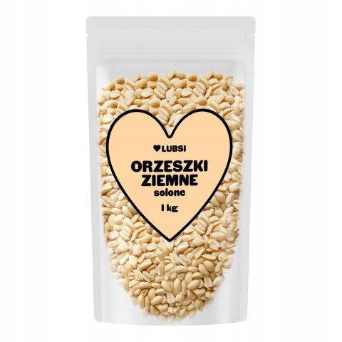 Orzeszki ziemne solone 1kg LUBSI orzechy ziemne arachidowe wysoka jakość