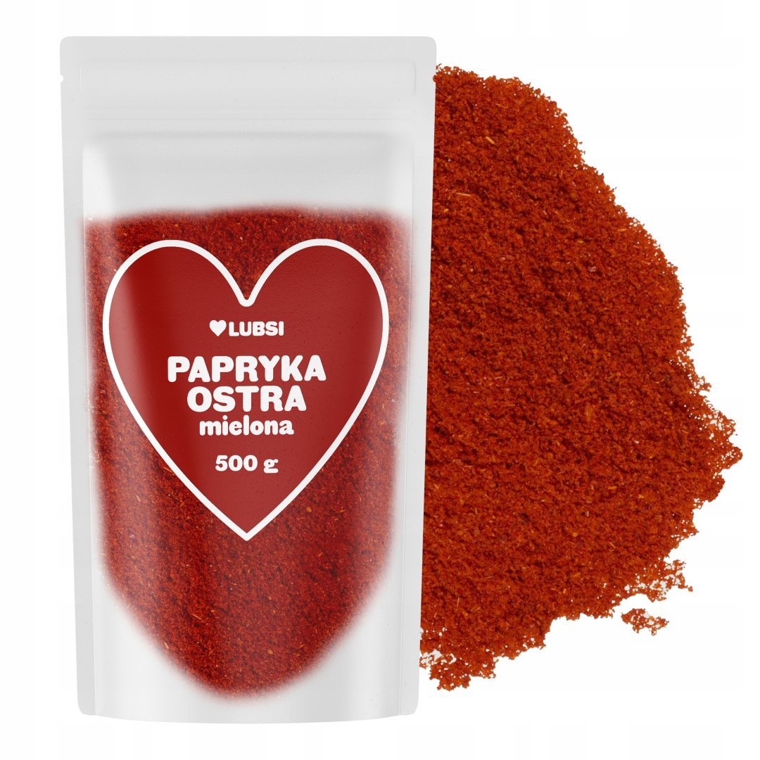 Papryka ostra mielona 500g LUBSI