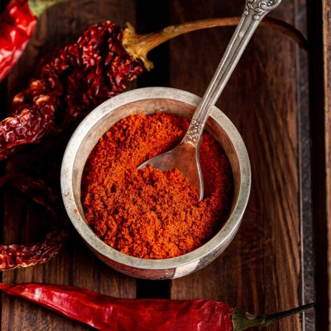 Papryka ostra mielona przyprawa 500g LUBSI aromatyczna czerwona jakość