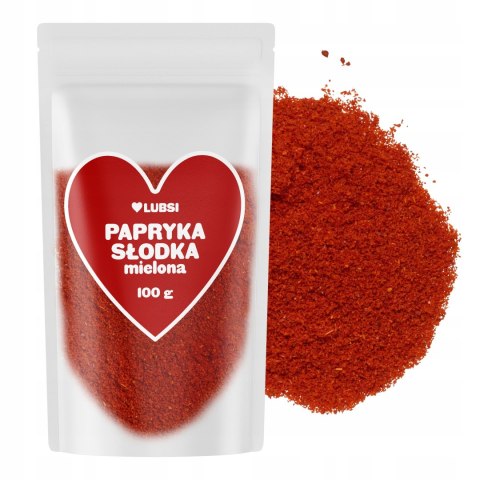 Papryka słodka mielona przyprawa 100g LUBSI aromatyczna czerwona jakość