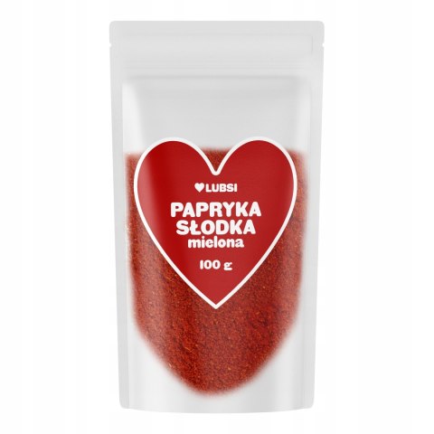 Papryka słodka mielona przyprawa 100g LUBSI aromatyczna czerwona jakość