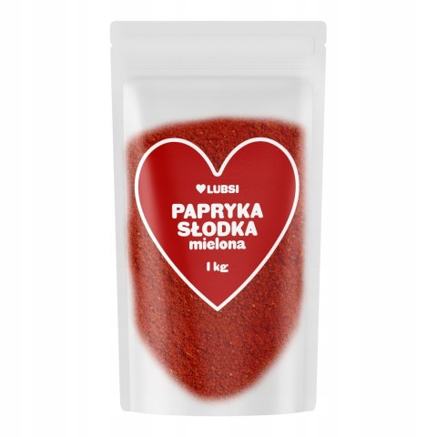 Papryka słodka mielona przyprawa 1kg LUBSI aromatyczna czerwona jakość