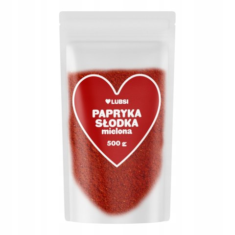 Papryka słodka mielona przyprawa 500g LUBSI aromatyczna czerwona jakość