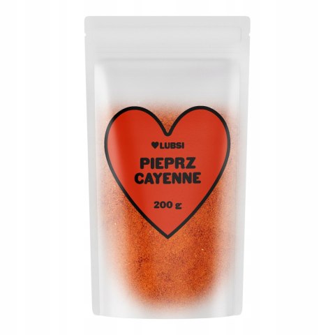 Pieprz cayenne mielony przyprawa 200g LUBSI kajeński bardzo ostry