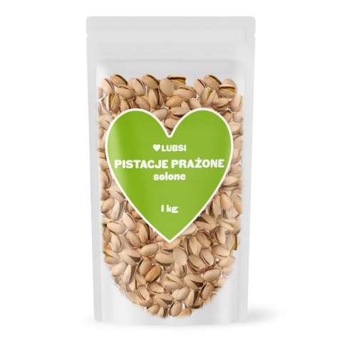 Pistacje prażone solone 1kg LUBSI duże świeże naturalne wysoka jakość