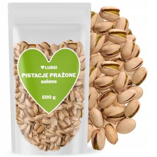 Pistacje prażone solone 500g LUBSI duże świeże naturalne wysoka jakość