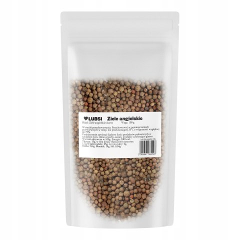 Ziele angielskie przyprawa całe aromatyczne ziarno 100g LUBSI wysoka jakość