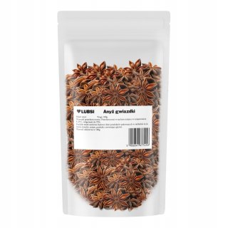 Anyż gwiazdki 100g LUBSI gwiaździsty cały aromatyczny wysoka jakość