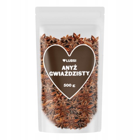 Anyż gwiazdki 500g LUBSI gwiaździsty cały aromatyczny wysoka jakość