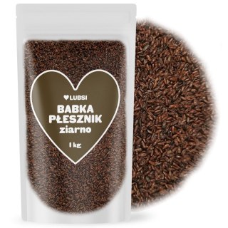 Babka płesznik ziarno 1kg LUBSI błonnik witalny naturalny wysoka jakość