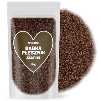 Babka płesznik ziarno 1kg LUBSI błonnik witalny naturalny wysoka jakość