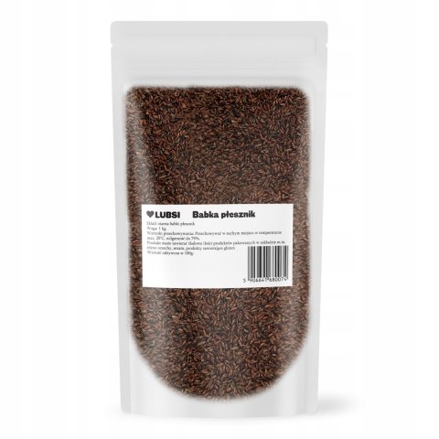 Babka płesznik ziarno 1kg LUBSI błonnik witalny naturalny wysoka jakość