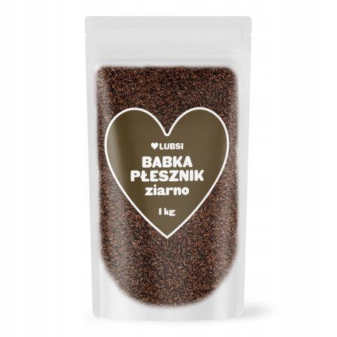 Babka płesznik ziarno 1kg LUBSI błonnik witalny naturalny wysoka jakość