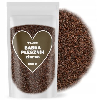 Babka płesznik ziarno 500g LUBSI błonnik witalny naturalny wysoka jakość