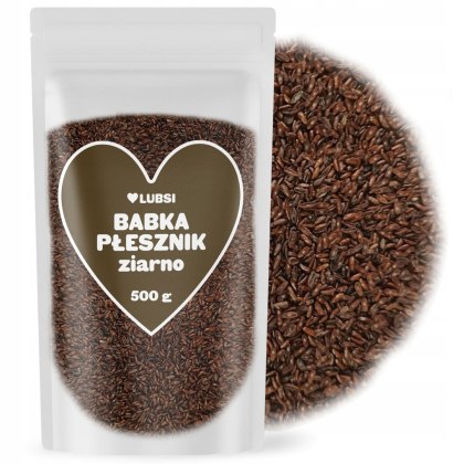 Babka płesznik ziarno 500g LUBSI błonnik witalny naturalny wysoka jakość