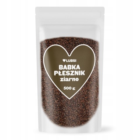 Babka płesznik ziarno 500g LUBSI błonnik witalny naturalny wysoka jakość