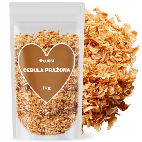 Cebula prażona 1kg LUBSI cebulka smażona wysoka jakość chrupiąca