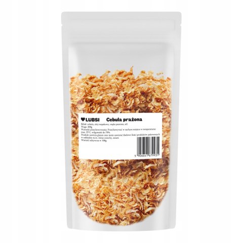 Cebula prażona 200g LUBSI cebulka smażona wysoka jakość chrupiąca